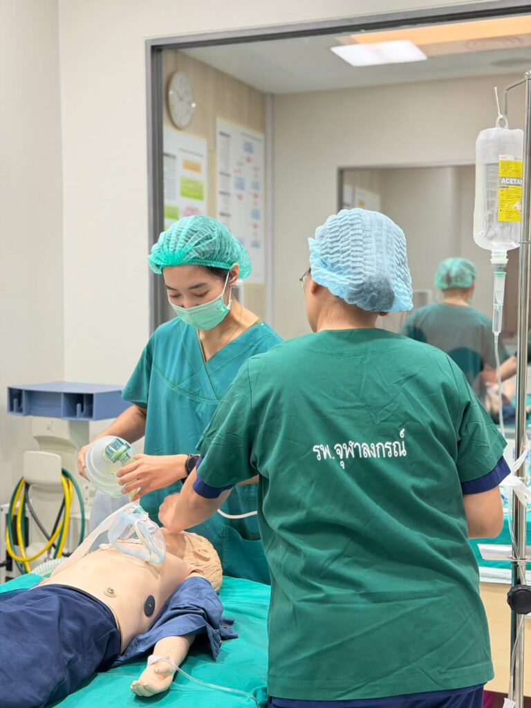 WS Anesthetist' Non-Technical Skills (ANTS) ภาควิชาวิสัญญีวิทยา โรงพยาบาลจุฬาลงกรณ์ วันที่ 15,16 และ21 กันยายน 2569